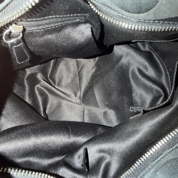 Coach Black Brooke Sateen Signature
Charm Shoulder Bag - Picture 10 of 11